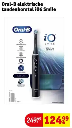 Kruidvat Oral-B elektrische tandenborstel i06 Smile aanbieding