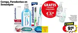 Kruidvat Corega, Parodontax en Sensodyne aanbieding