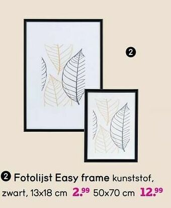 Leen Bakker Fotolijst easy frame aanbieding