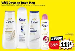 Kruidvat Véél Dove en Dove Men aanbieding