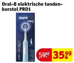 Kruidvat Oral-B elektrische tandenborstel PRO1 aanbieding