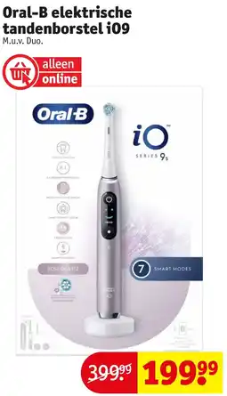 Kruidvat Oral-B elektrische tandenborstel i09 aanbieding