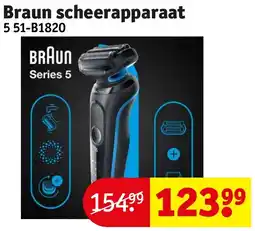 Kruidvat Braun scheerapparaat aanbieding