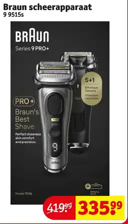 Kruidvat Braun scheerapparaat aanbieding