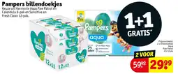 Kruidvat Pampers billendoekjes aanbieding
