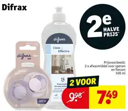 Kruidvat Difrax aanbieding