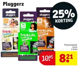 Kruidvat Pluggerz aanbieding
