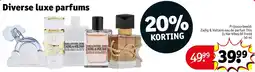 Kruidvat Diverse luxe parfums aanbieding