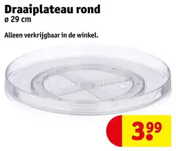 Draaiplateau rond