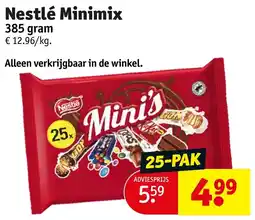 Kruidvat Nestlé Minimix aanbieding