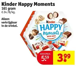 Kruidvat Kinder Happy Moments aanbieding
