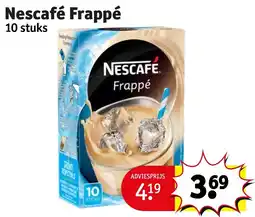 Kruidvat Nescafé Frappé aanbieding