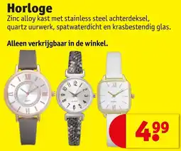 Kruidvat Horloge aanbieding