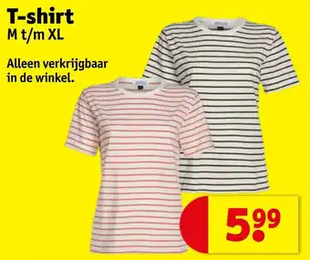 Kruidvat T-shirt aanbieding