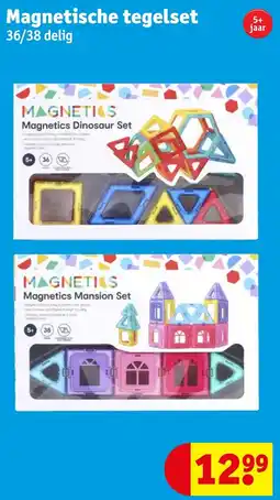 Magnetische tegelset