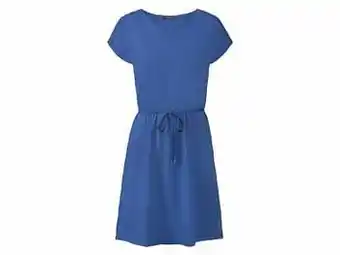 Lidl ESMARA® Jurk van een katoenmix (XS (32/34), blauw) aanbieding