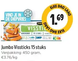 Jumbo Jumbo Vissticks 15 stuks aanbieding