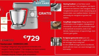 Exellent Kenwood Keukenrobot-KDOW20011385 aanbieding