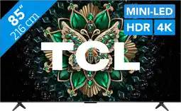Coolblue TCL 85 QD Mini-led C61K 4K (2025) aanbieding
