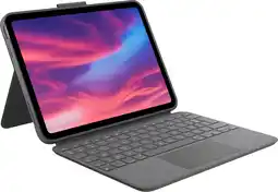 Coolblue Logitech Combo Touch Apple iPad (2025/2022) Toetsenbord Hoes AZERTY aanbieding