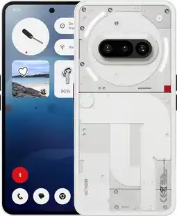 Coolblue Nothing Phone (3a) 128 Go Blanc 5G aanbieding