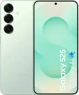 Coolblue Samsung Galaxy S25 128 Go Menthe 5G aanbieding