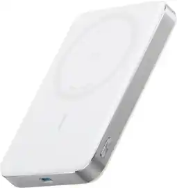 Coolblue Anker MagGo Batterie Externe avec Charge Rapide 10 000 mAh Blanc aanbieding