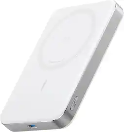 Coolblue Anker MagGo Batterie Externe avec Charge Rapide 10 000 mAh Blanc aanbieding