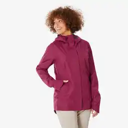 Decathlon Waterdichte wandeljas voor dames NH500 paars aanbieding