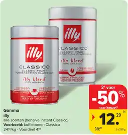 Carrefour Gamma illy aanbieding