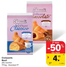 Carrefour Croissants Bauli aanbieding