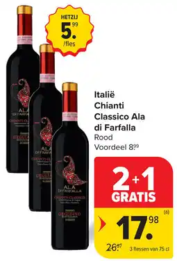 Carrefour Italië Chianti Classico Ala di Farfalla Rood aanbieding