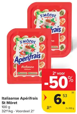 Carrefour Italiaanse Apérifrais St Môret aanbieding