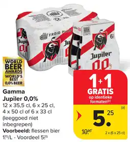 Carrefour Gamma Jupiler 0,0% aanbieding