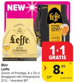 Carrefour Bier Leffe aanbieding