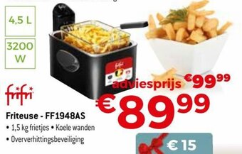 Frifri Friteuse- FF1948AS