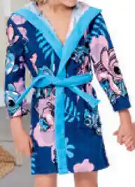 Carrefour Set kamerjas + handdoek + washandje Stitch aanbieding