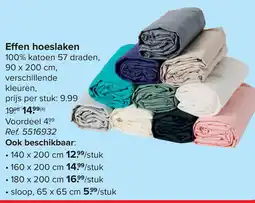 Carrefour Effen hoeslaken aanbieding