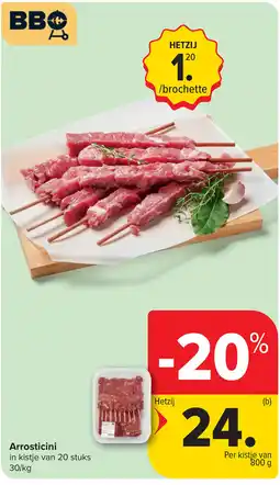 Carrefour Market Arrosticini aanbieding
