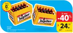 Carrefour Market Krat bier Jupiler aanbieding