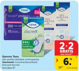 Carrefour Market Gamma Tena aanbieding