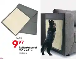 Yess kattenkrabmat 130 x 45 cm aanbieding