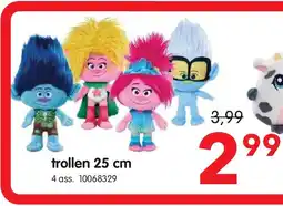 Yess trollen 25 cm aanbieding