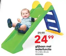 Yess glijbaan met waterfunctie aanbieding