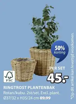 Jysk Ringtrost Plantenbak aanbieding