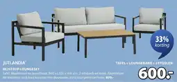 Jysk Jutlandia Bejstrup Loungeset aanbieding