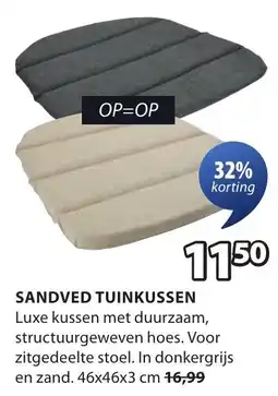 Jysk Sandved Tuinkussen aanbieding