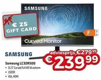 Exellent Samsung lc32r500 aanbieding