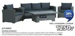 Jysk Jutlandia Stavern Loungeset aanbieding