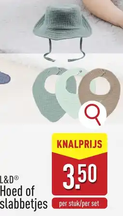 ALDI L&d hoed of slabbetjes aanbieding